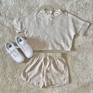 Ninthe Beige Lounge Set